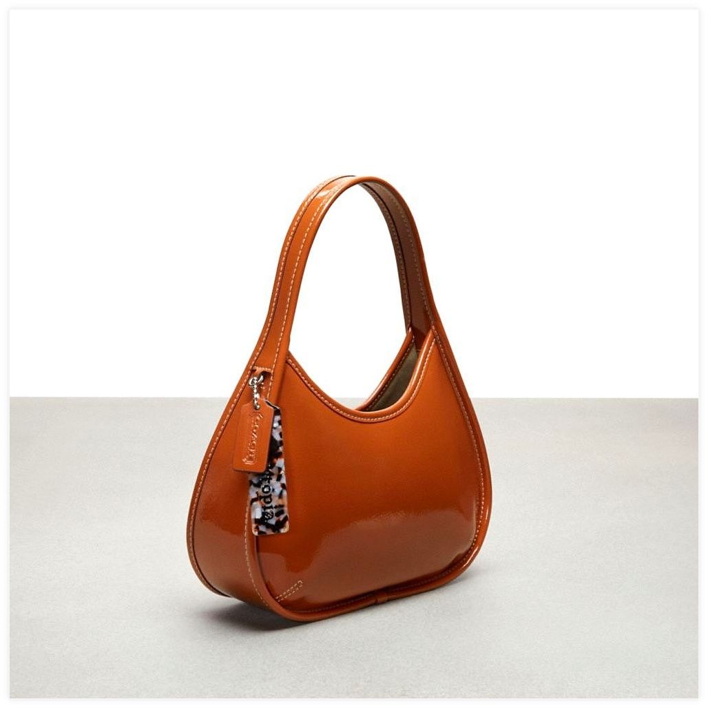 코치 Ergo Bag In Crinkle Patent Coachtopia Leather 이미지