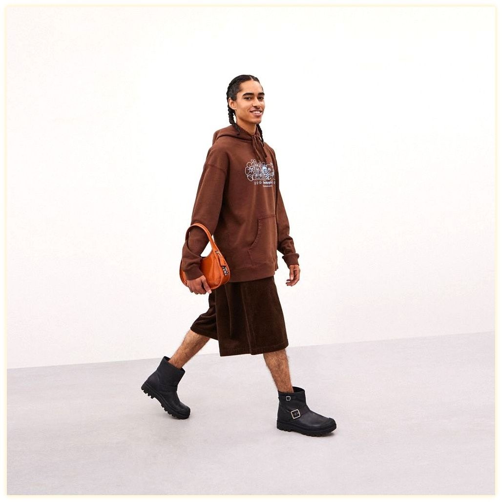 코치 Ergo Bag In Crinkle Patent Coachtopia Leather 이미지