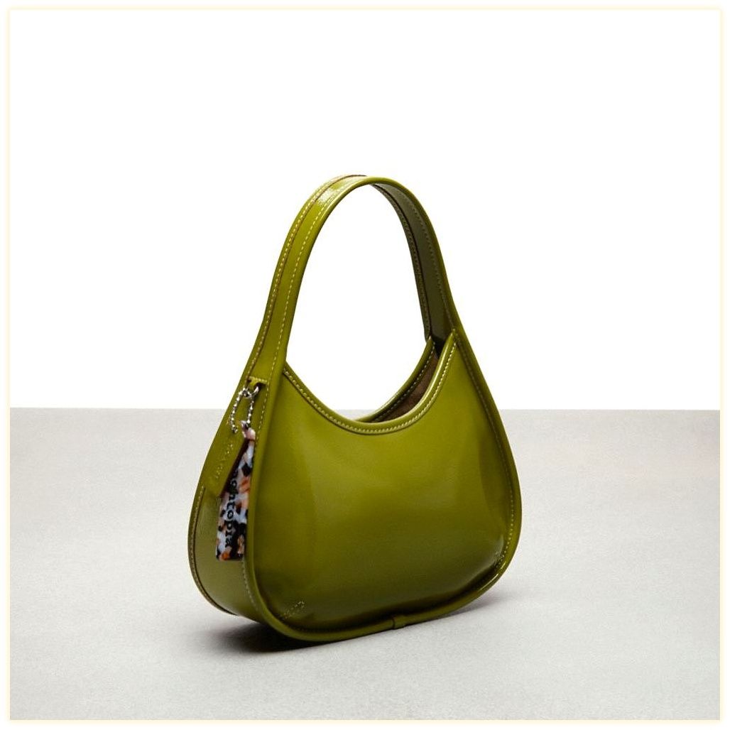 코치 Ergo Bag In Crinkle Patent Coachtopia Leather 이미지