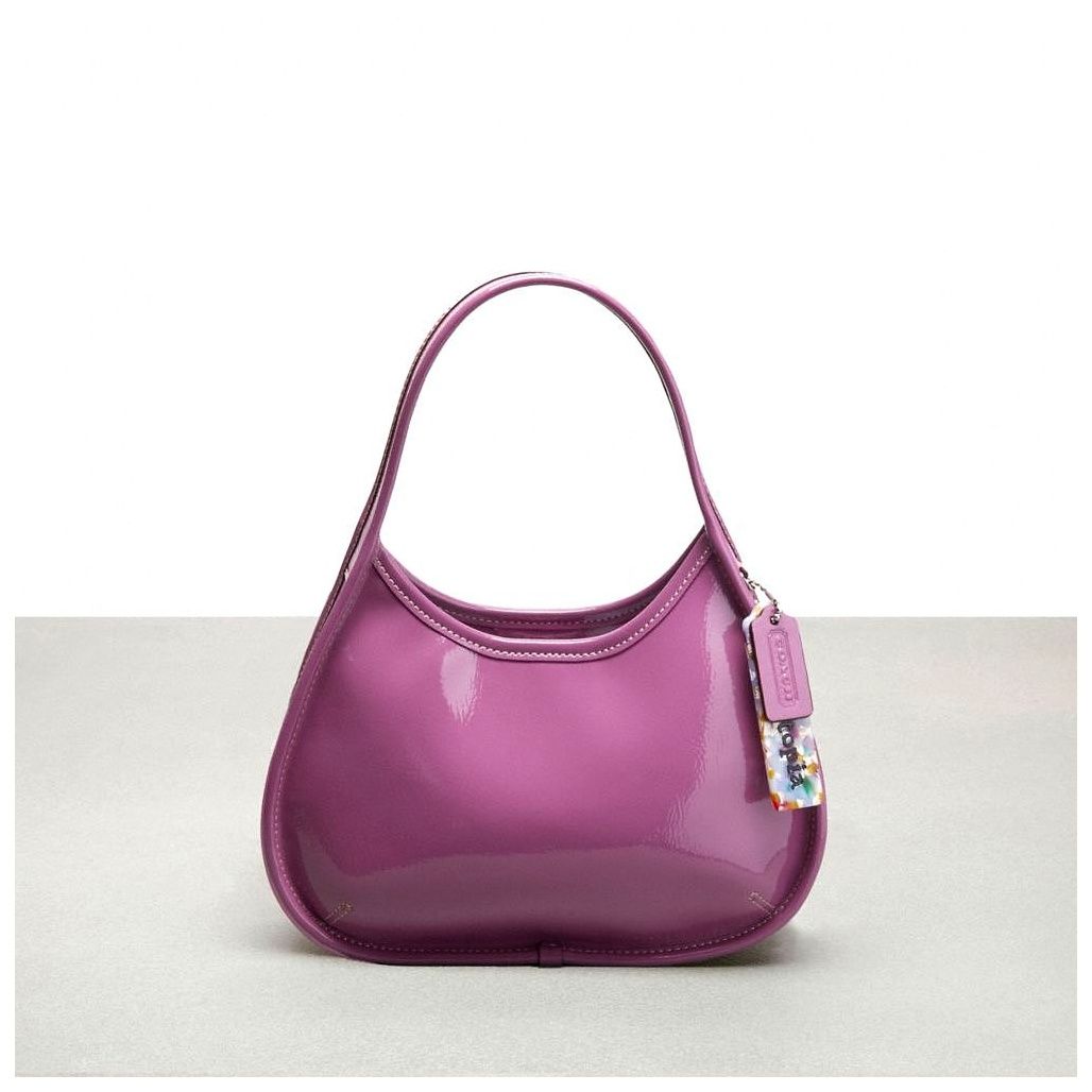 코치 Ergo Bag In Crinkle Patent Coachtopia Leather 이미지