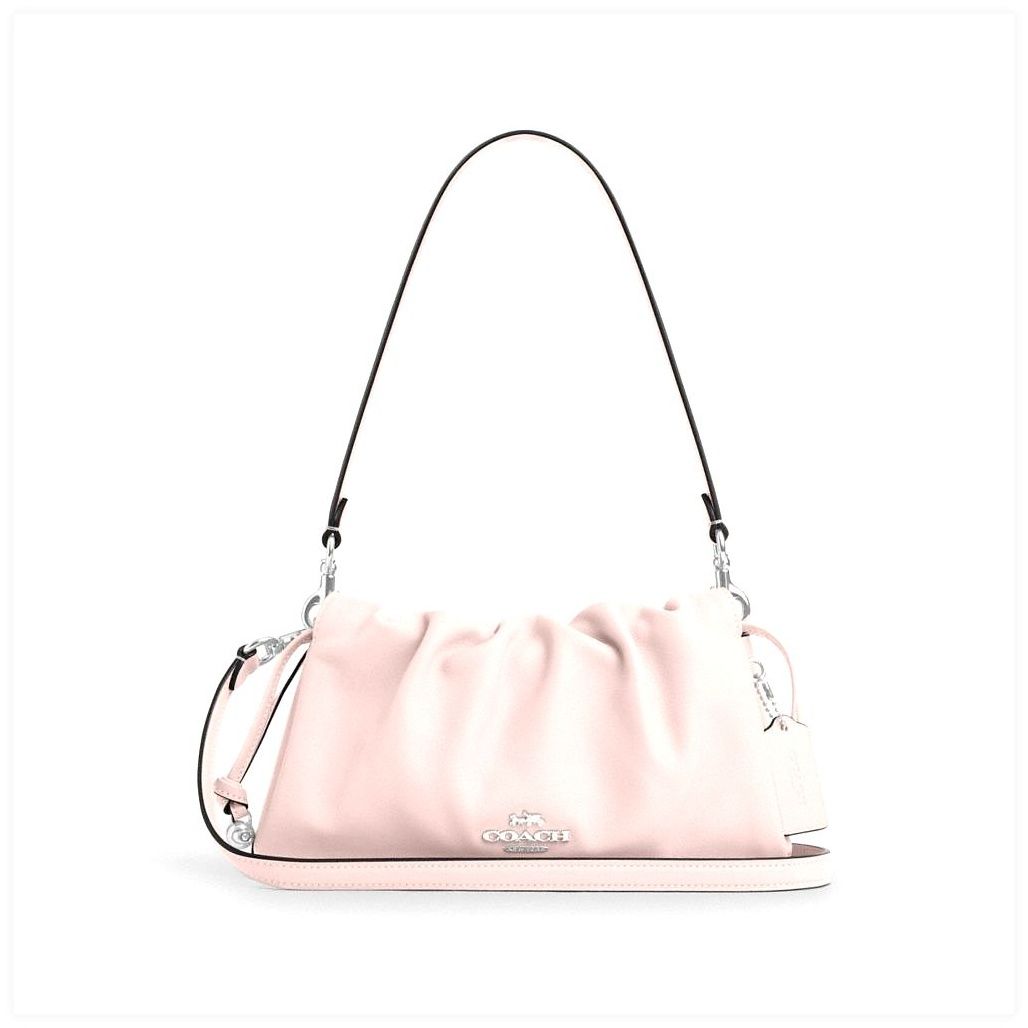 코치 Faye Shoulder Bag With Ruching 이미지
