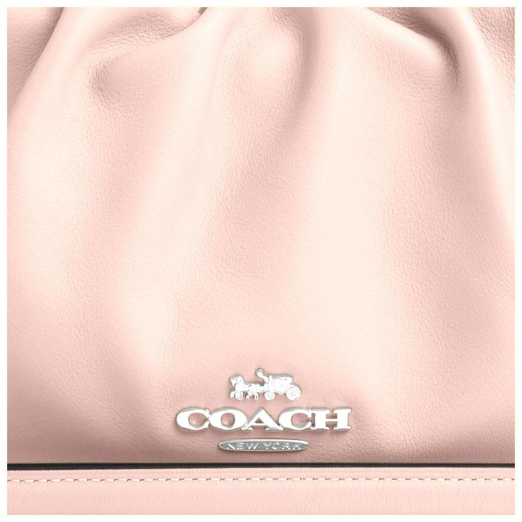 코치 Faye Shoulder Bag With Ruching 이미지