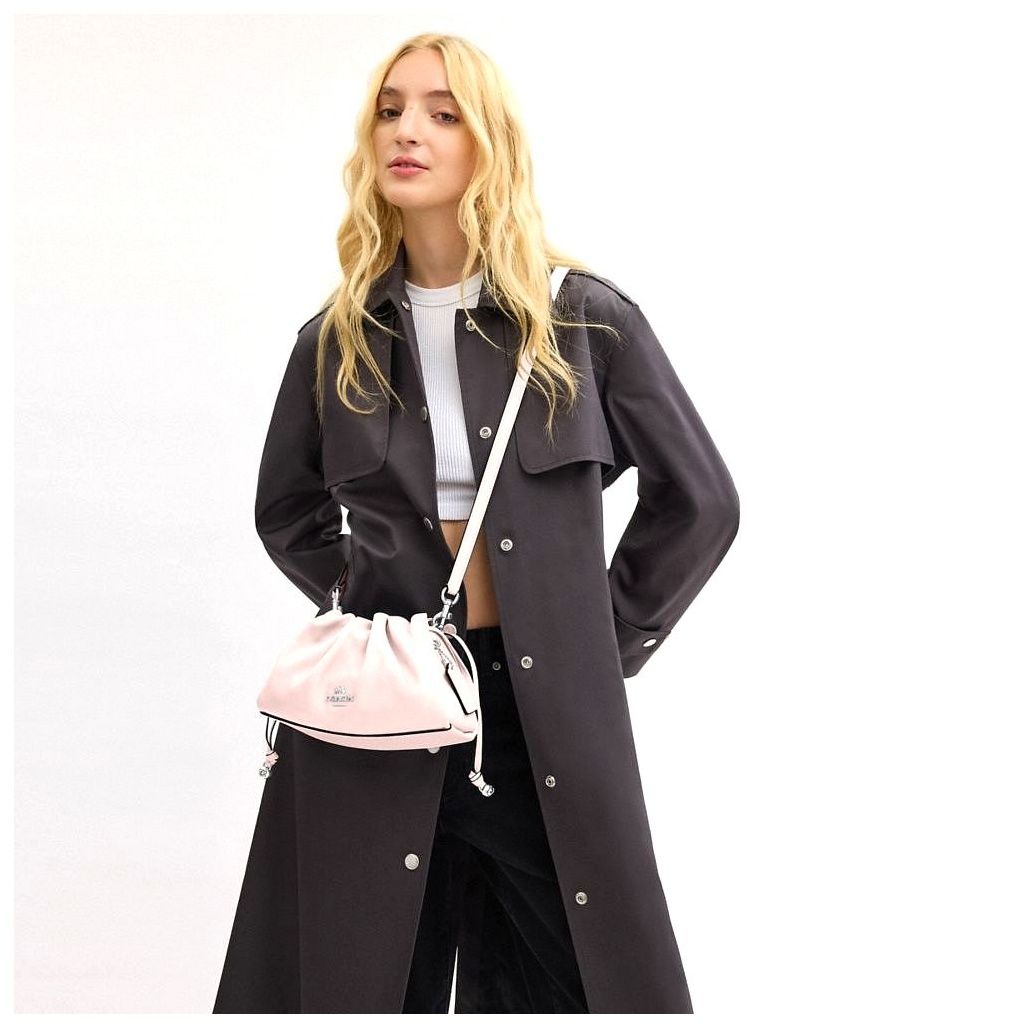 코치 Faye Shoulder Bag With Ruching 이미지