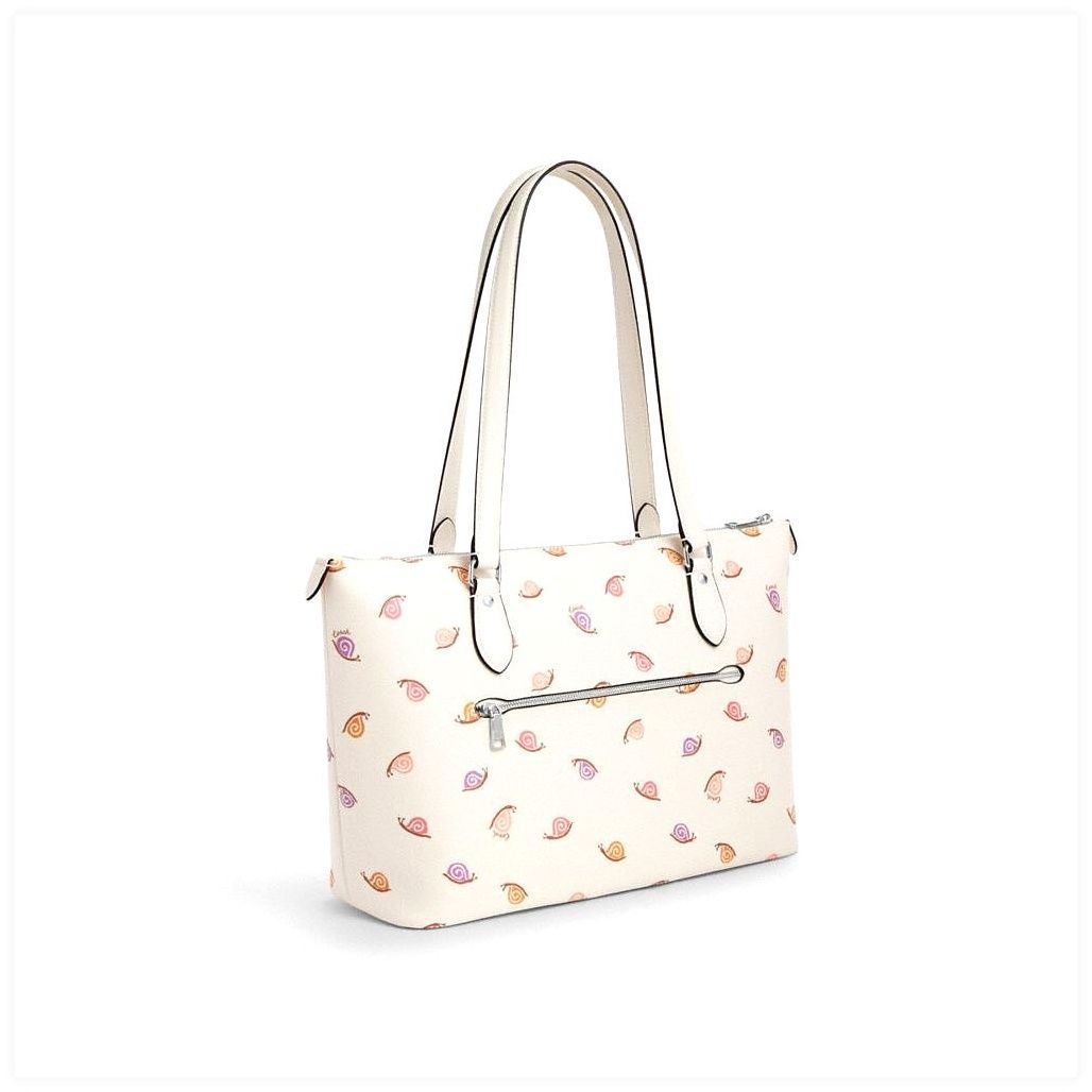 코치 Gallery Tote Bag With Snail Print 이미지
