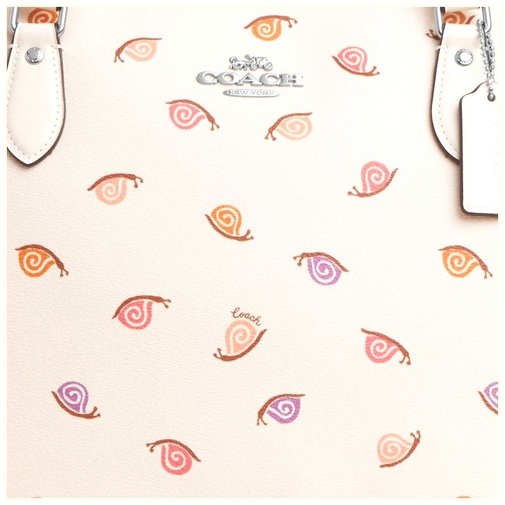 코치 Gallery Tote Bag With Snail Print 이미지