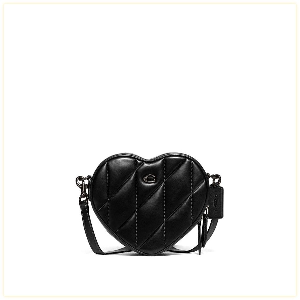 코치 Heart Crossbody Bag With Quilting 이미지