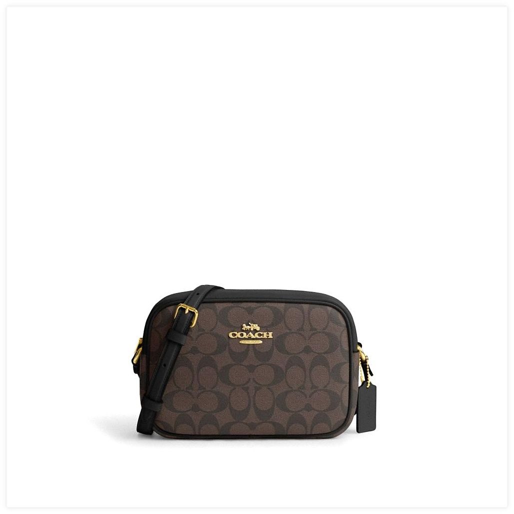 코치 Jamie Camera Bag In Signature Canvas 이미지