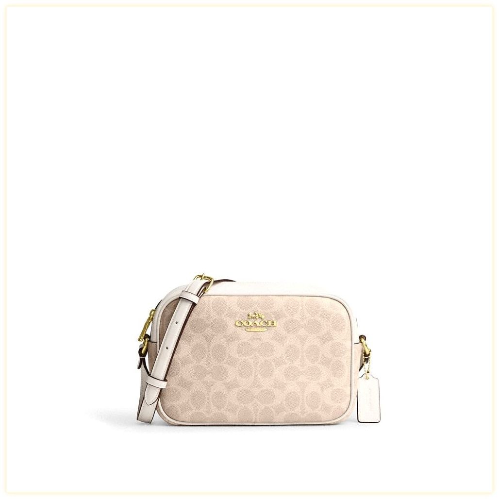 코치 Jamie Camera Bag In Signature Canvas 이미지