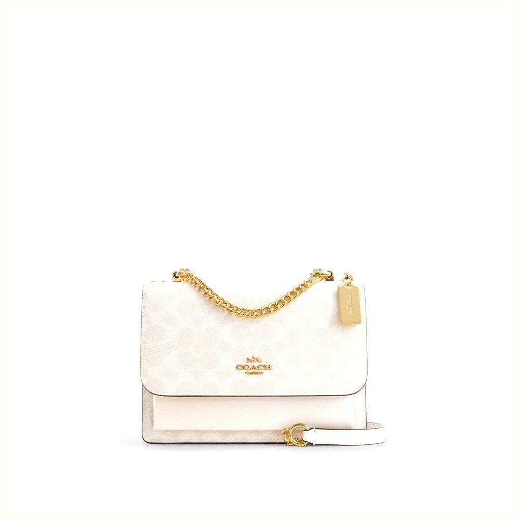코치 Klare Crossbody Bag In Signature Canvas 이미지