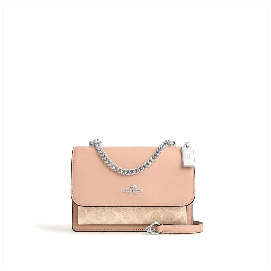 코치 Klare Crossbody Bag In Signature Canvas 이미지
