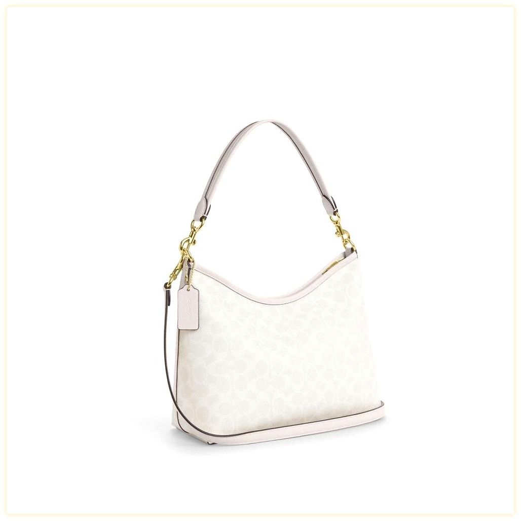 코치 Laurel Shoulder Bag In Signature Canvas 이미지