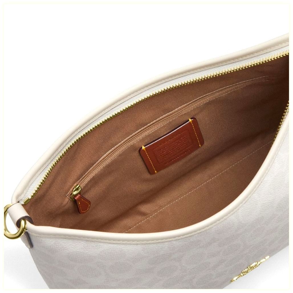 코치 Laurel Shoulder Bag In Signature Canvas 이미지