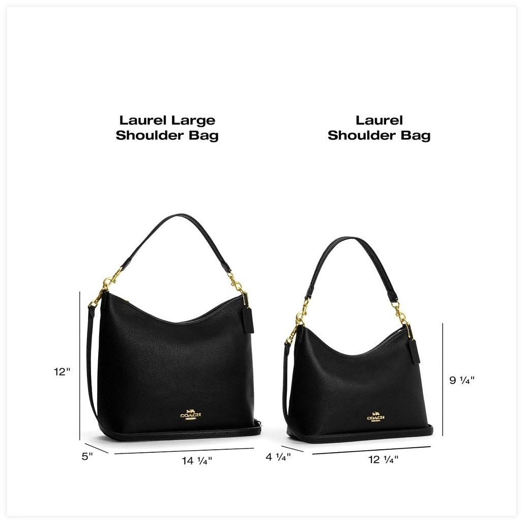 코치 Laurel Shoulder Bag In Signature Canvas With Floral Print 이미지