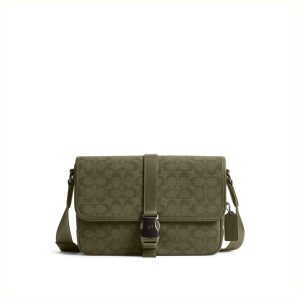 코치 리그 메신저 백 CU041 Army Green 솔직 후기: 20대 여자 가방 추천, 데일리백으로 딱! 이미지