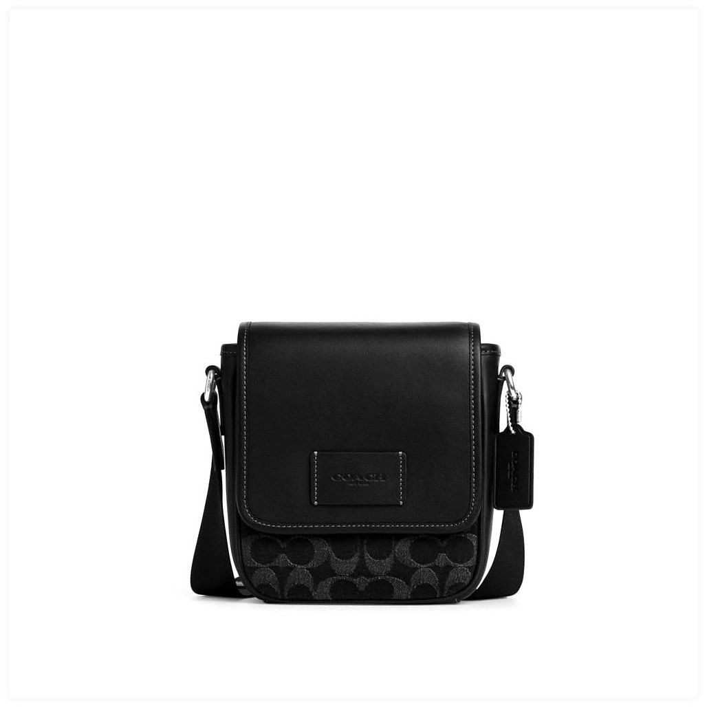 코치 Lucas Crossbody Bag In Signature Denim 이미지