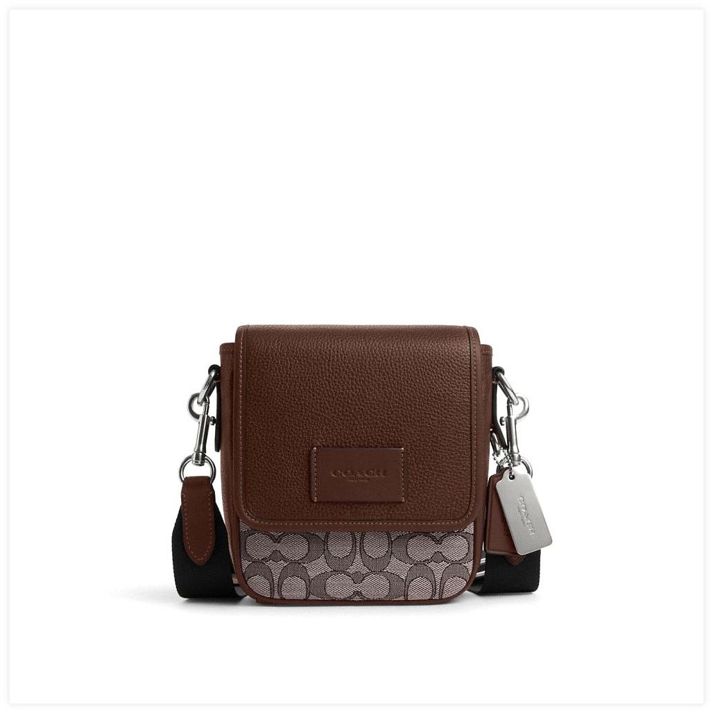 코치 Lucas Crossbody Bag In Signature Jacquard 이미지