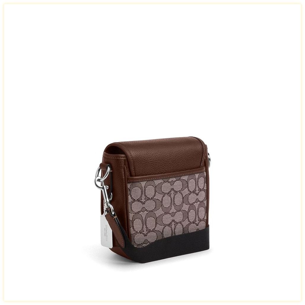 코치 Lucas Crossbody Bag In Signature Jacquard 이미지