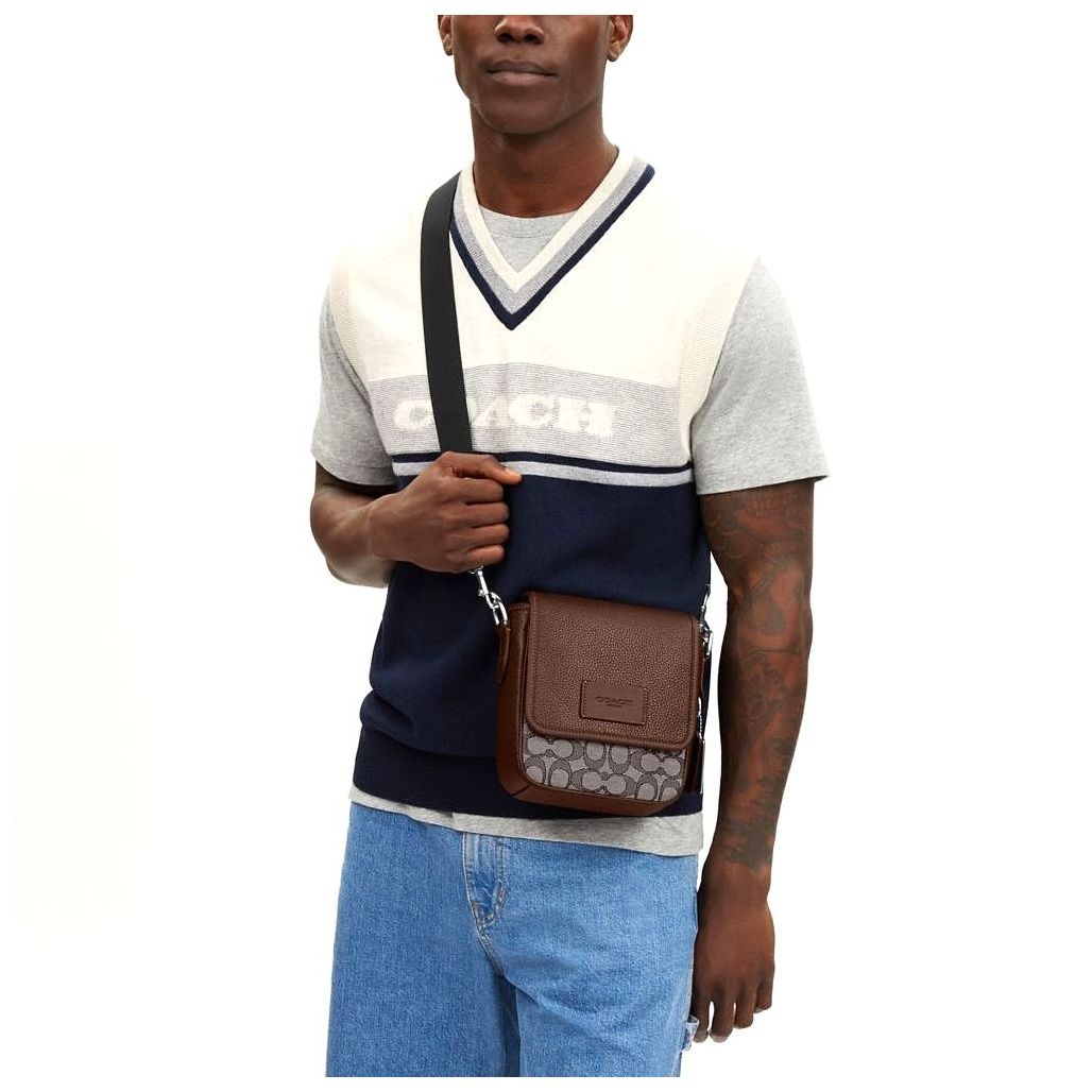 코치 Lucas Crossbody Bag In Signature Jacquard 이미지