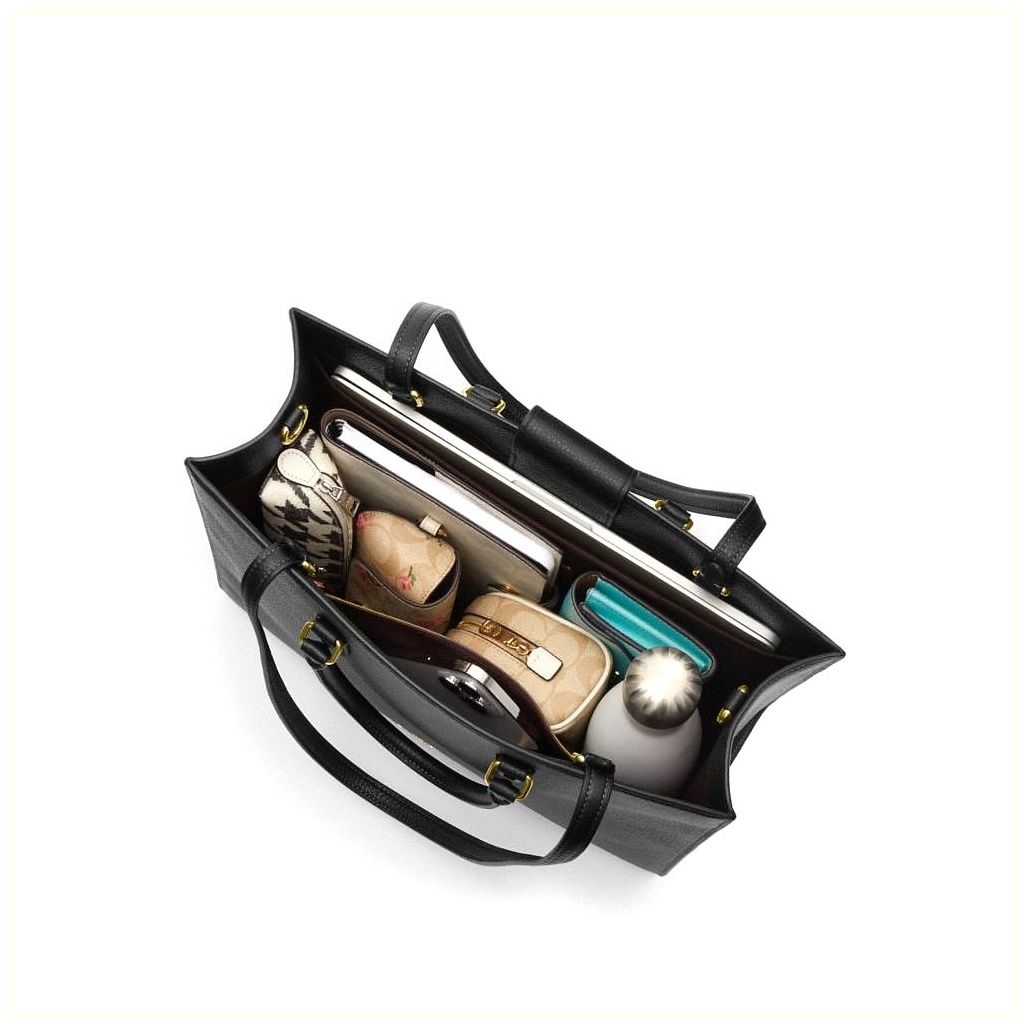 코치 Maggie Tote Bag In Colorblock 이미지