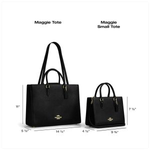 코치 CAK59 Maggie 토트백 컬러블록 IMLG6 다크 내추럴 멀티: 20대 여성 추천 40만원대 명품 토트백 리뷰 이미지