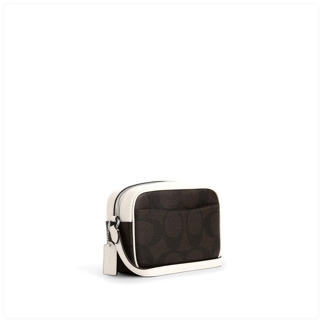 코치 Mini Jamie Camera Bag In Signature Canvas With Coach Print 이미지
