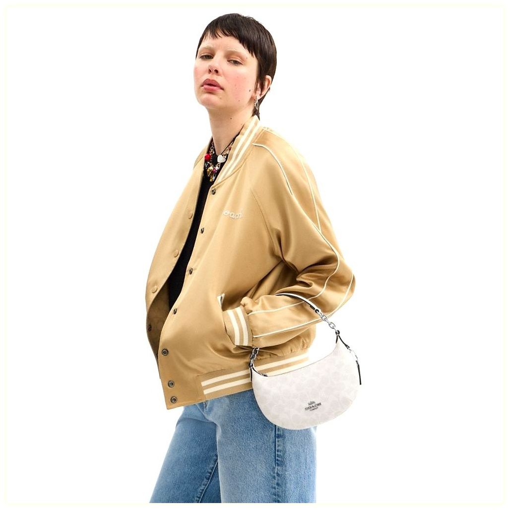 코치 Mini Payton Bag In Signature Canvas 이미지