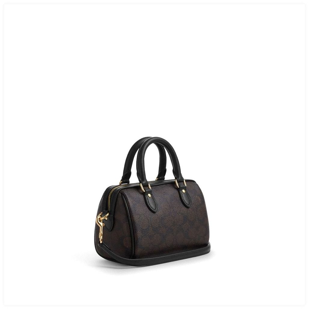 코치 Mini Rowan Crossbody Bag In Signature Canvas 이미지