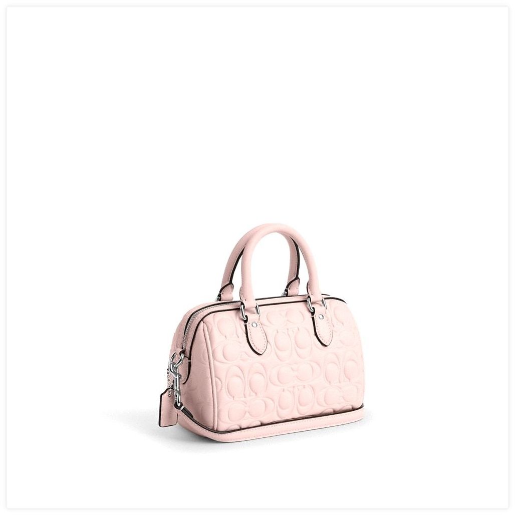 코치 Mini Rowan Crossbody Bag In Signature Leather 이미지