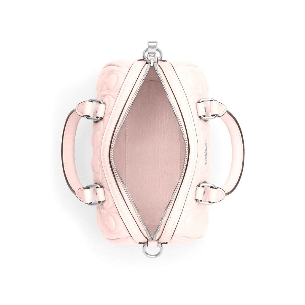 코치 Mini Rowan Crossbody Bag In Signature Leather 이미지