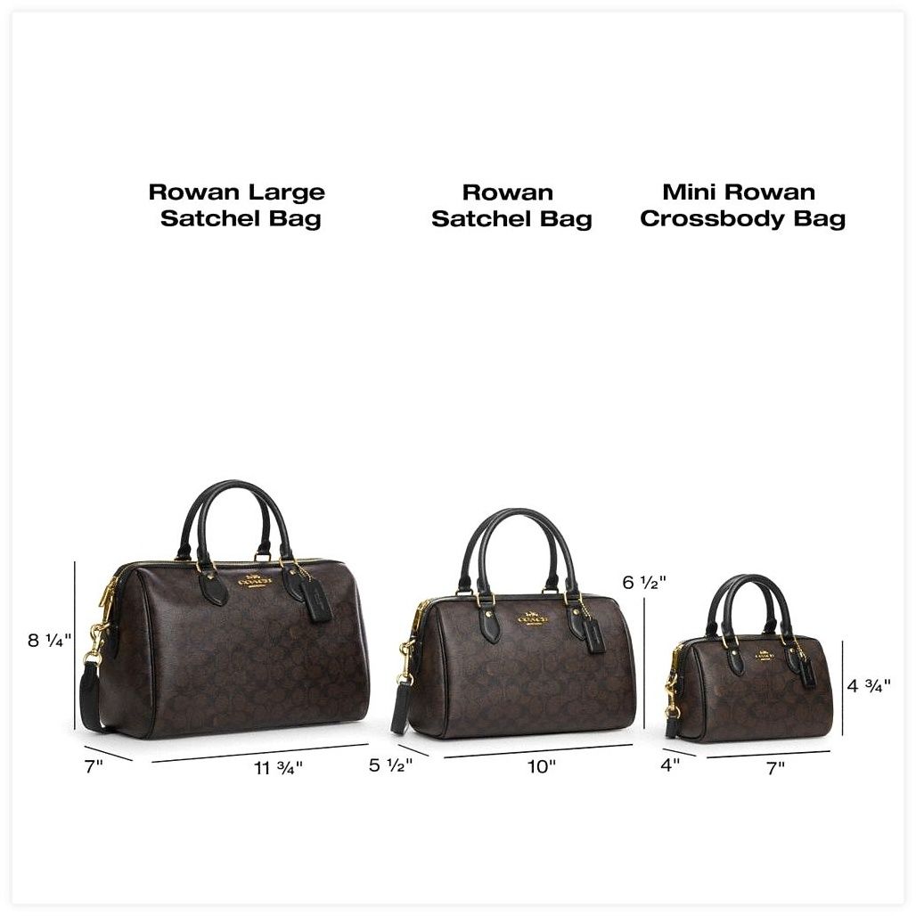 코치 Mini Rowan Crossbody Bag With Floral Print 이미지