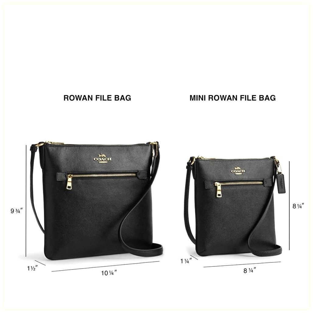 코치 Mini Rowan File Bag 이미지