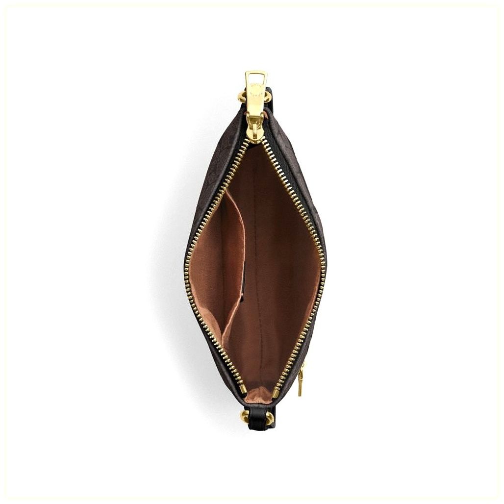 코치 Mini Rowan File Bag In Signature Canvas 이미지