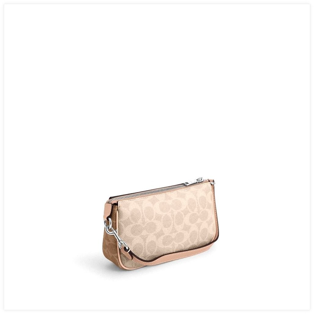 코치 Nolita 19 In Blocked Signature Canvas 이미지