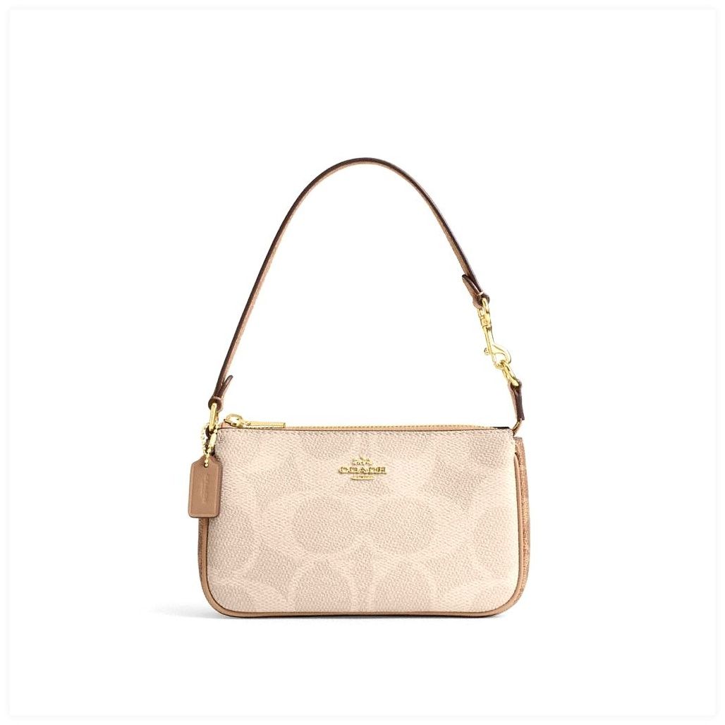 코치 Nolita 19 In Blocked Signature Canvas 이미지