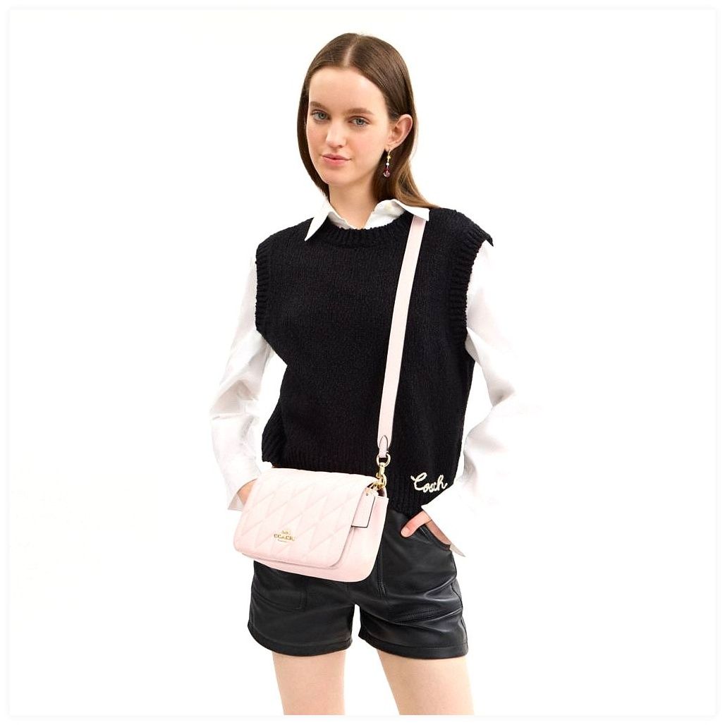 코치 Quinn Bag With Quilting 이미지