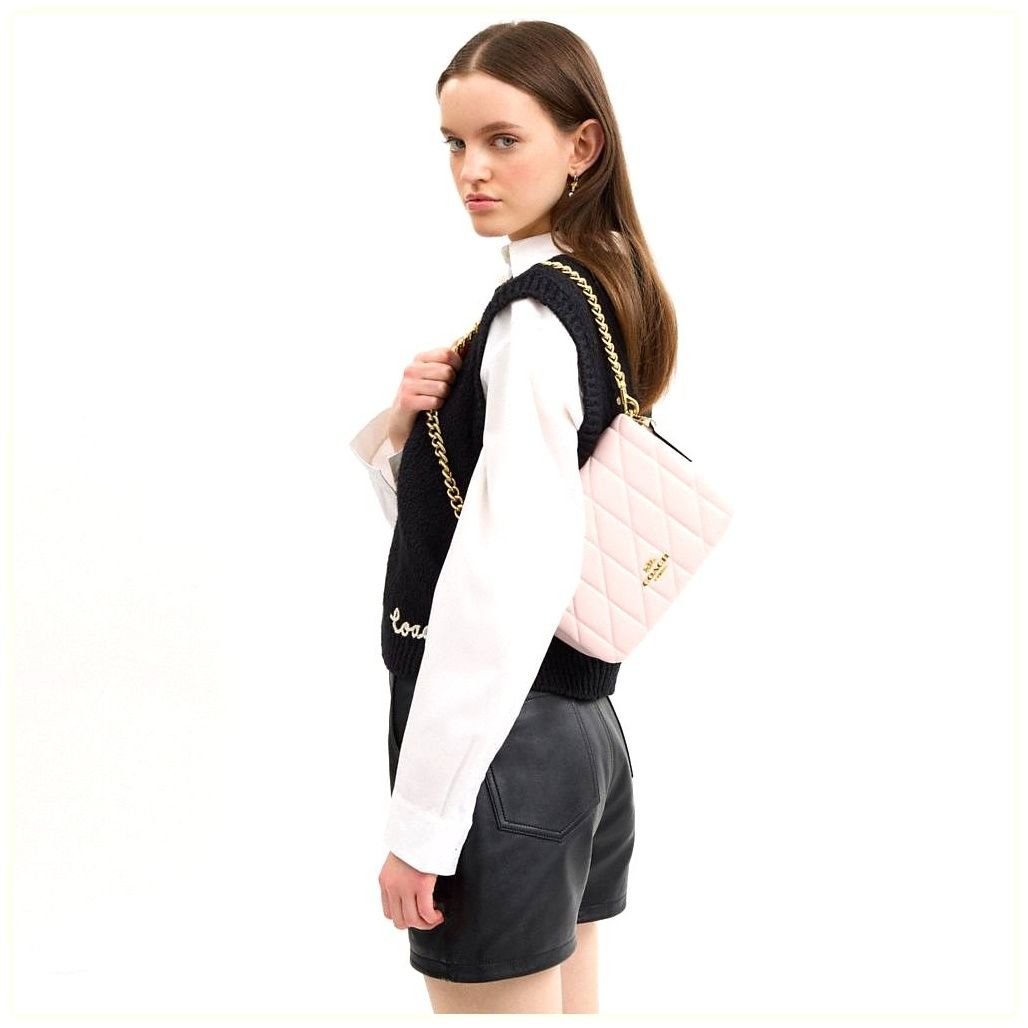 코치 Quinn Bag With Quilting 이미지