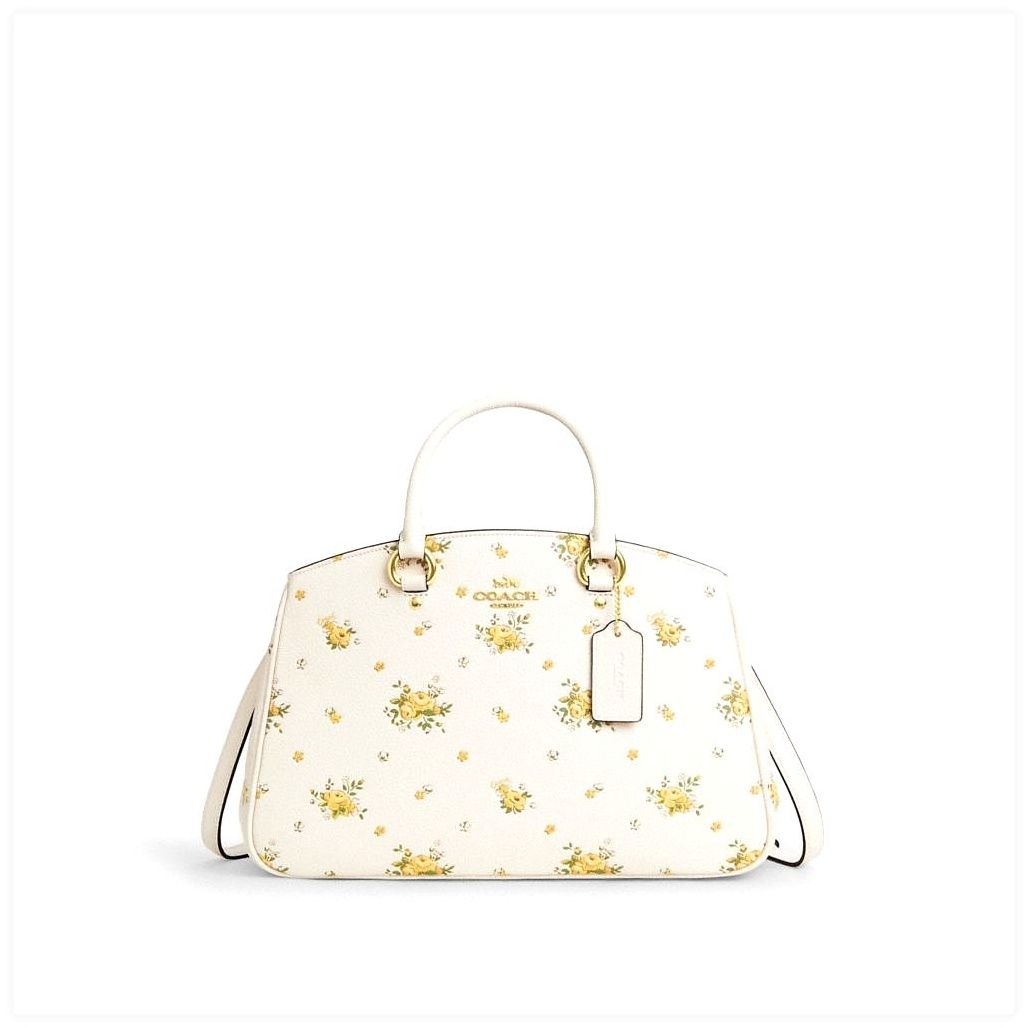 코치 Savannah Carryall Bag With Floral Print 이미지