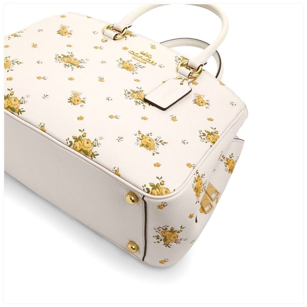 코치 Savannah Carryall Bag With Floral Print 이미지