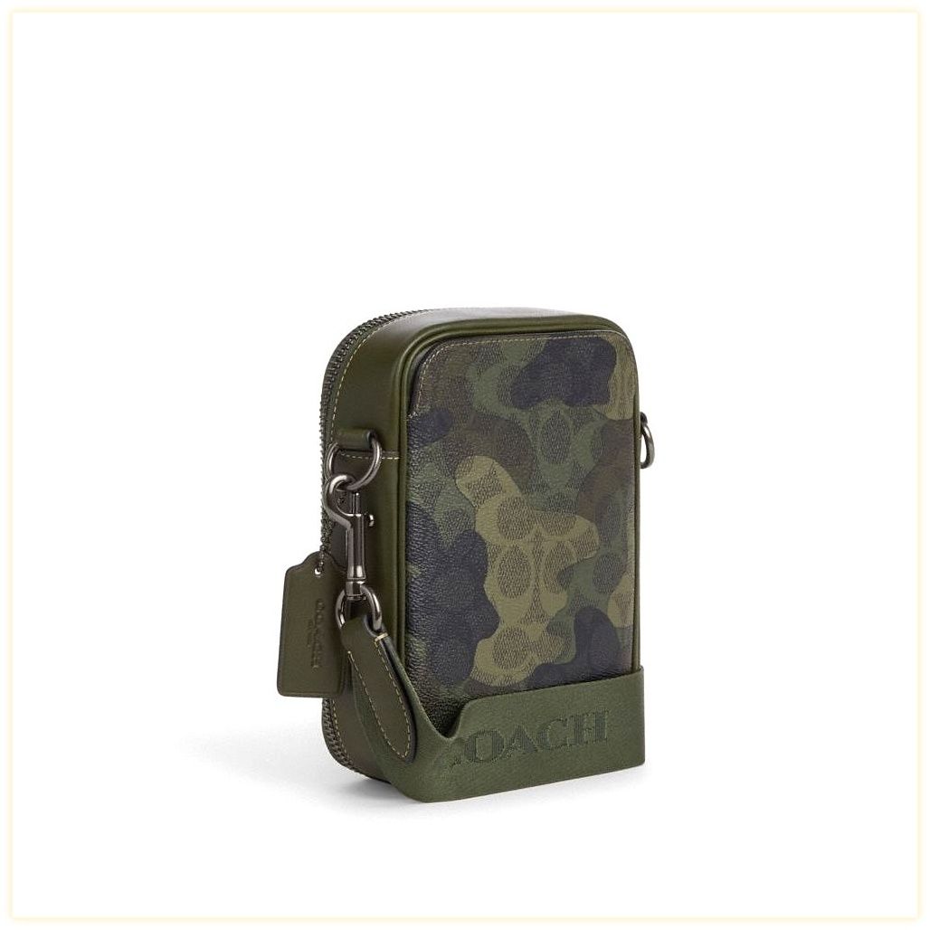 코치 Stanton Crossbody In Signature Camo Print 이미지