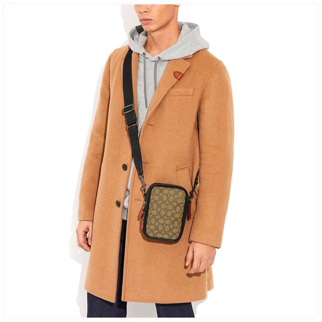 코치 Stanton Crossbody In Signature Jacquard 이미지