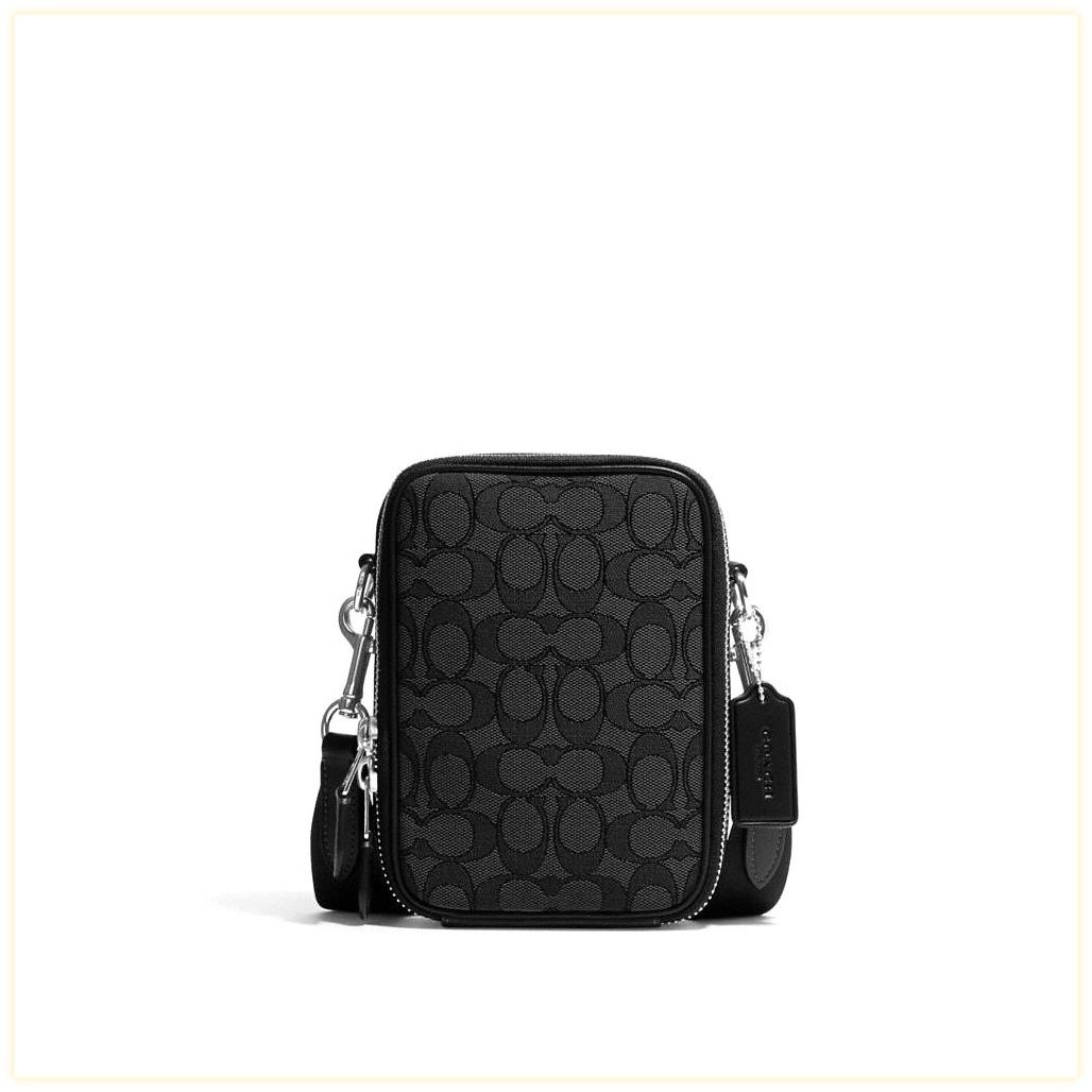 코치 Stanton Crossbody In Signature Jacquard 이미지