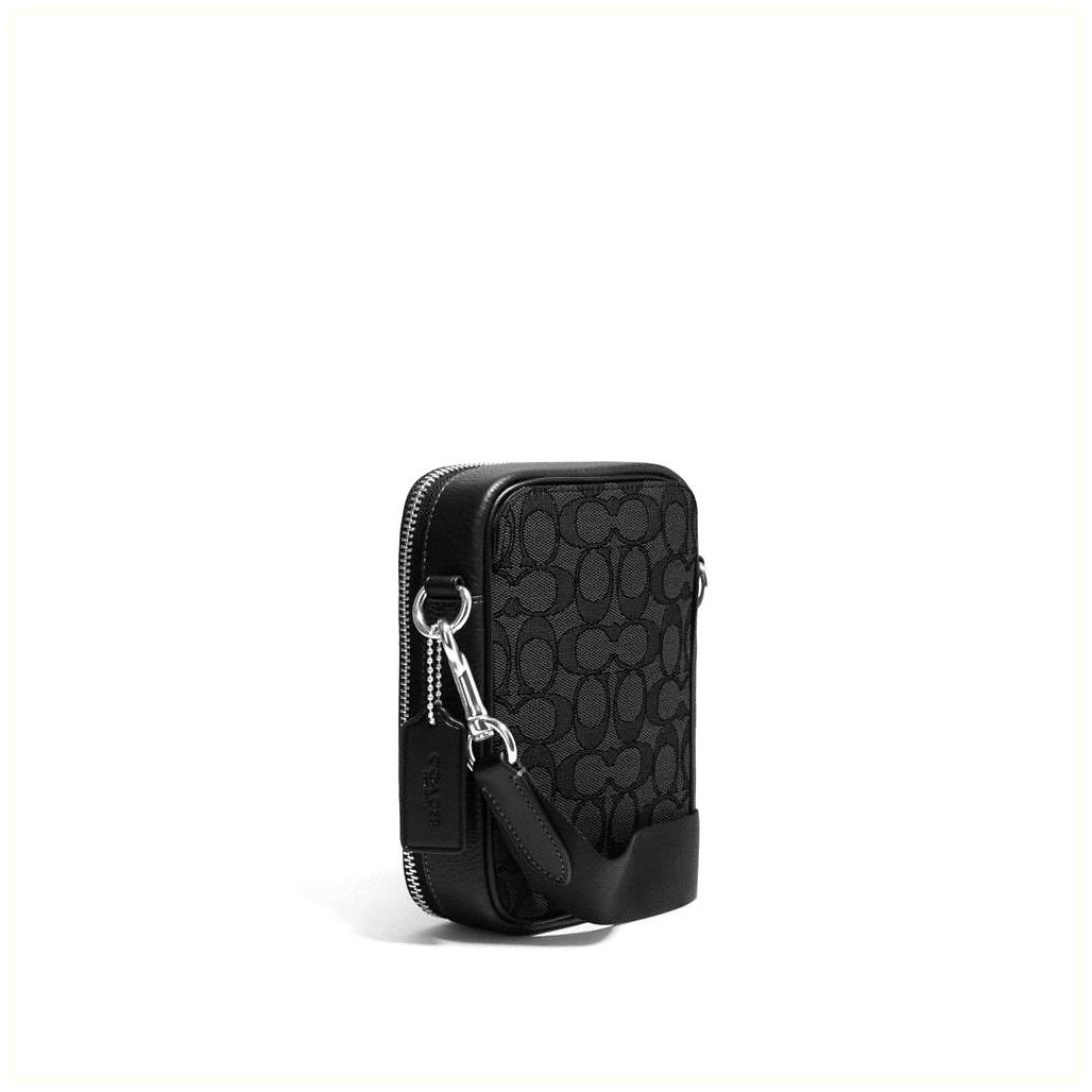 코치 Stanton Crossbody In Signature Jacquard 이미지