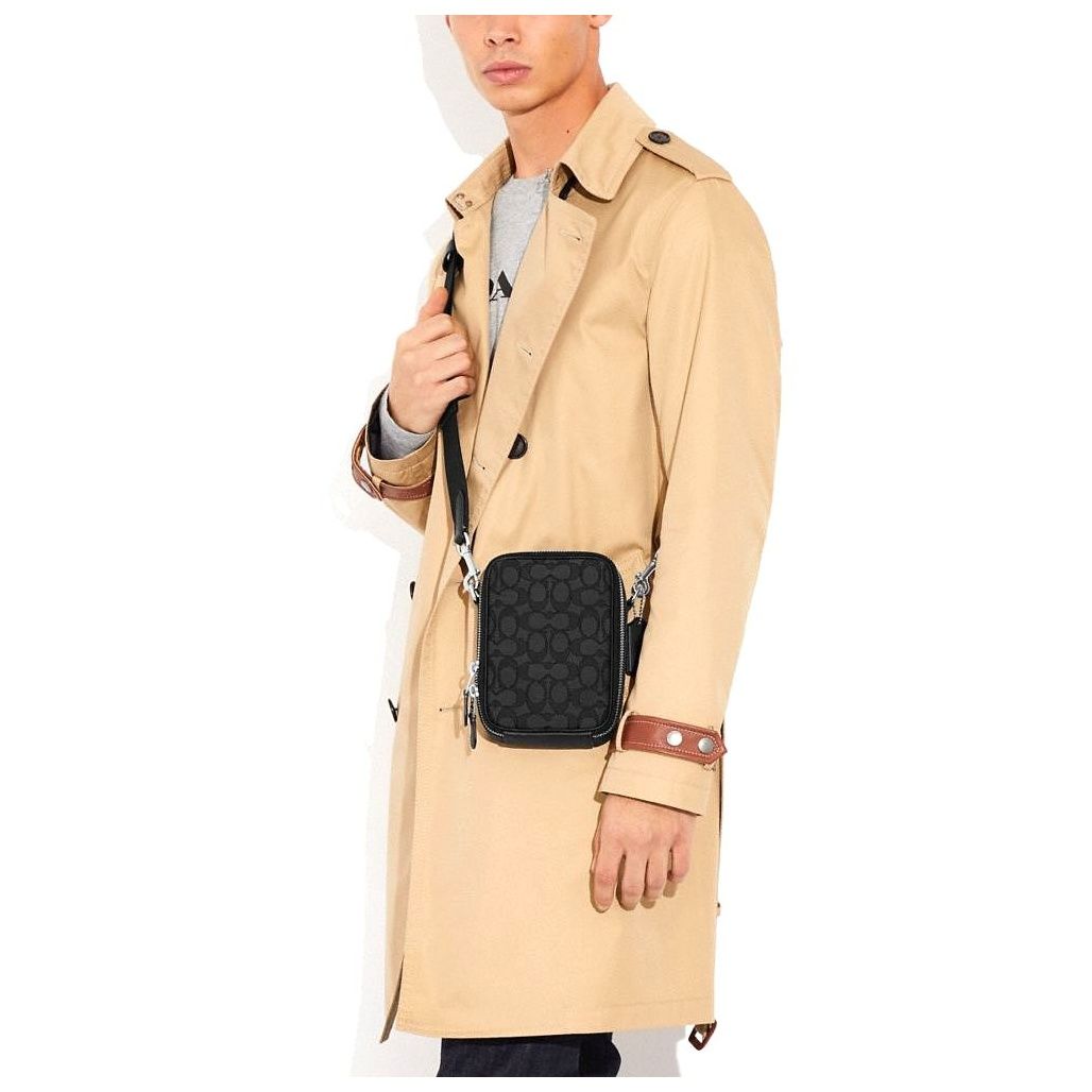 코치 Stanton Crossbody In Signature Jacquard 이미지