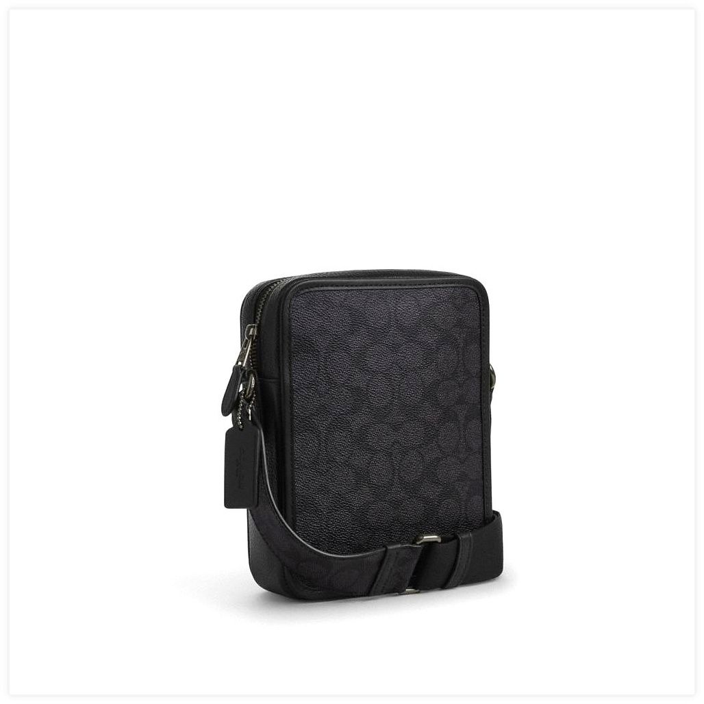 코치 Sullivan Crossbody Bag In Signature Canvas With Patches 이미지