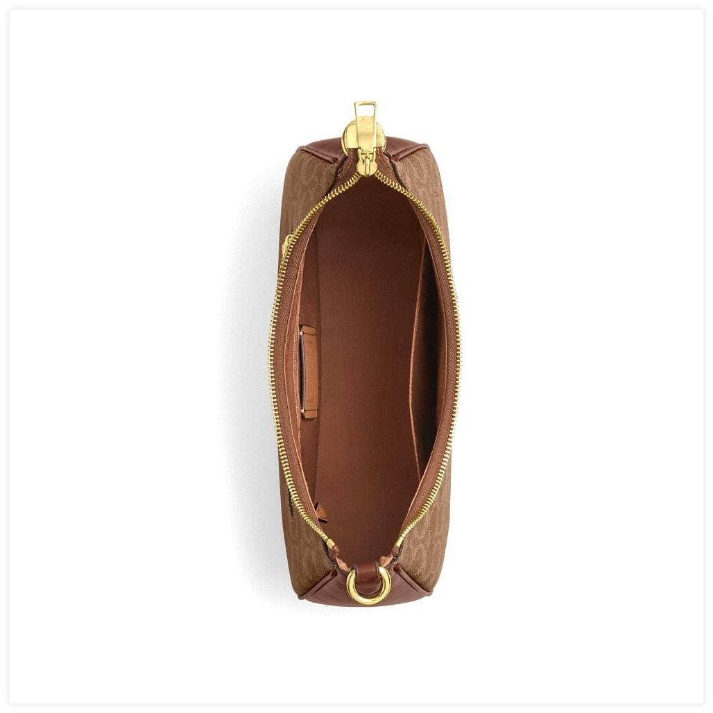 코치 Teri Hobo Bag In Signature Canvas 이미지