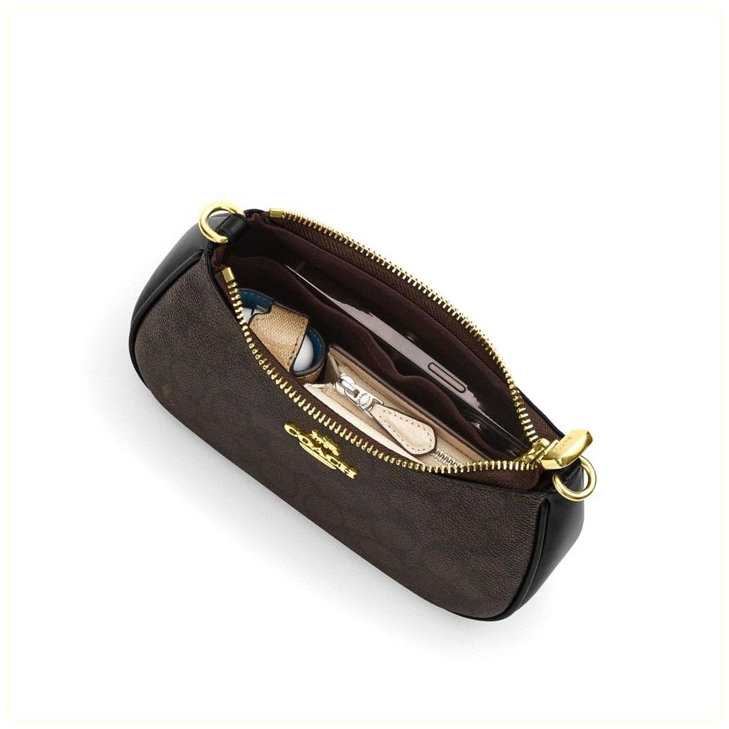 코치 Teri Mini Crossbody Bag In Signature Canvas 이미지