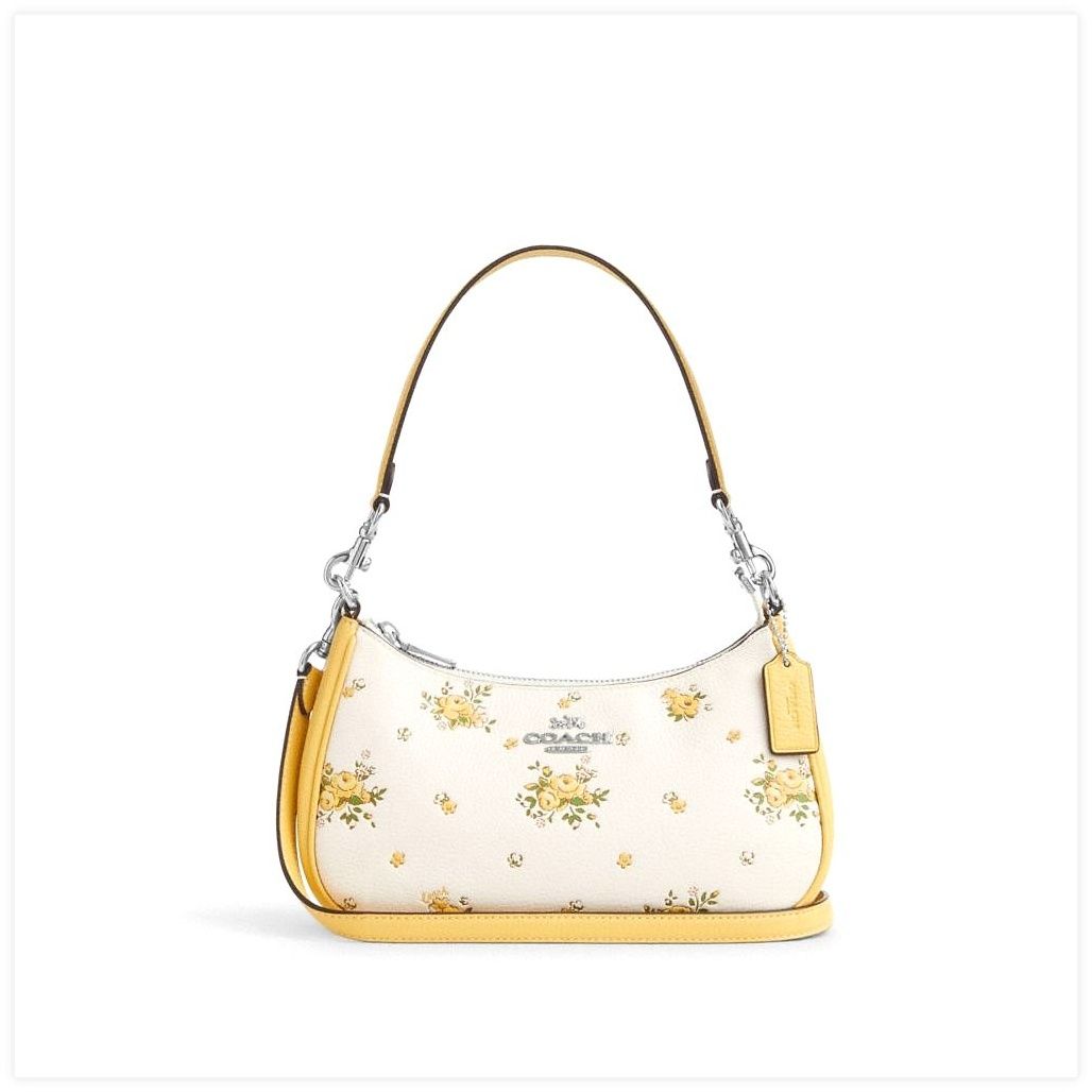 코치 Teri Shoulder Bag With Floral Print 이미지