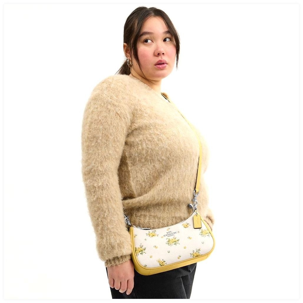 코치 Teri Shoulder Bag With Floral Print 이미지