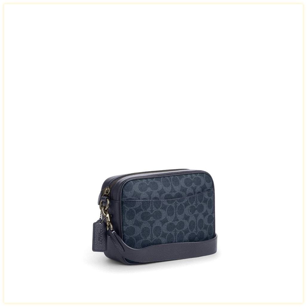 코치 Warner Crossbody Bag In Signature Canvas 이미지