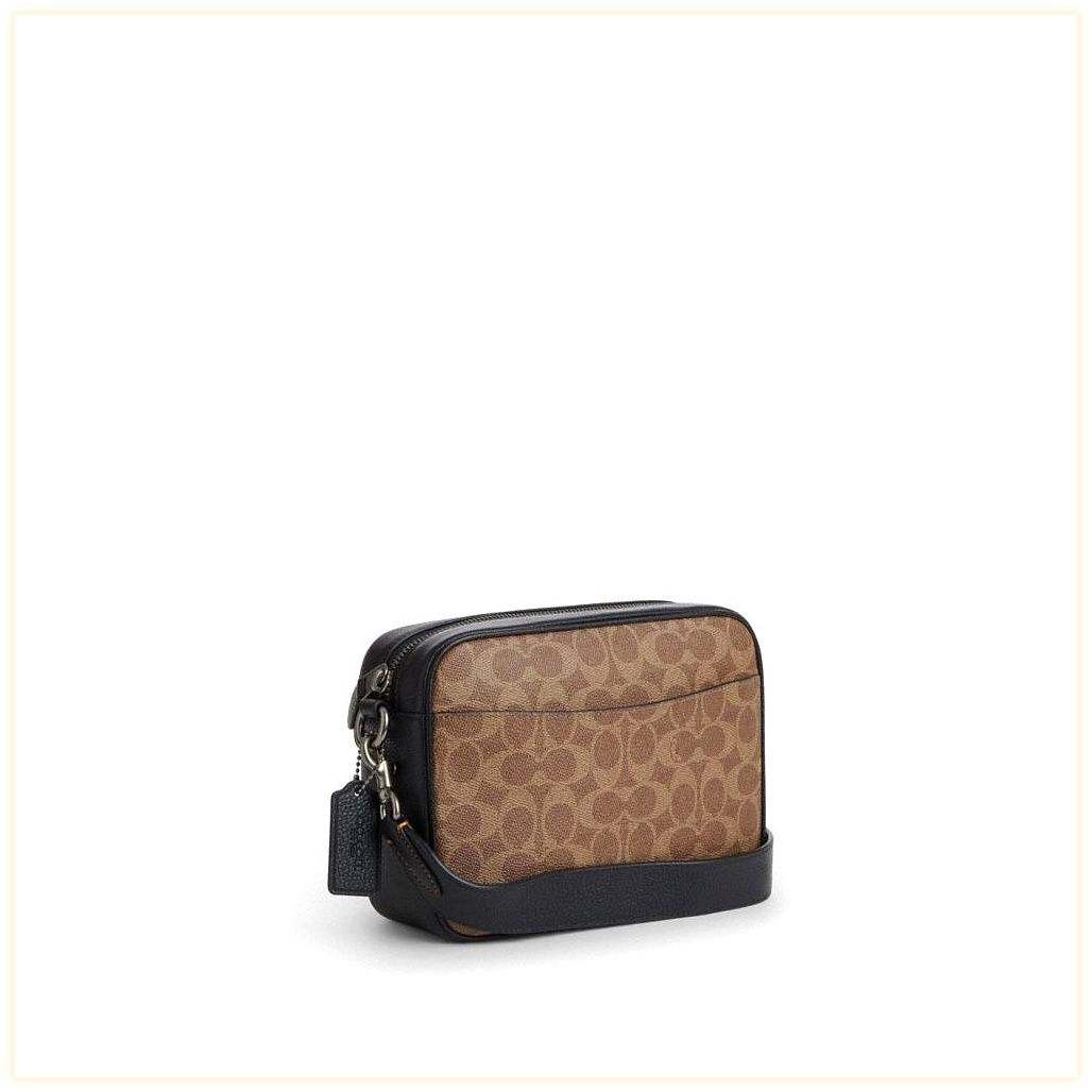 코치 Warner Crossbody Bag In Signature Canvas 이미지